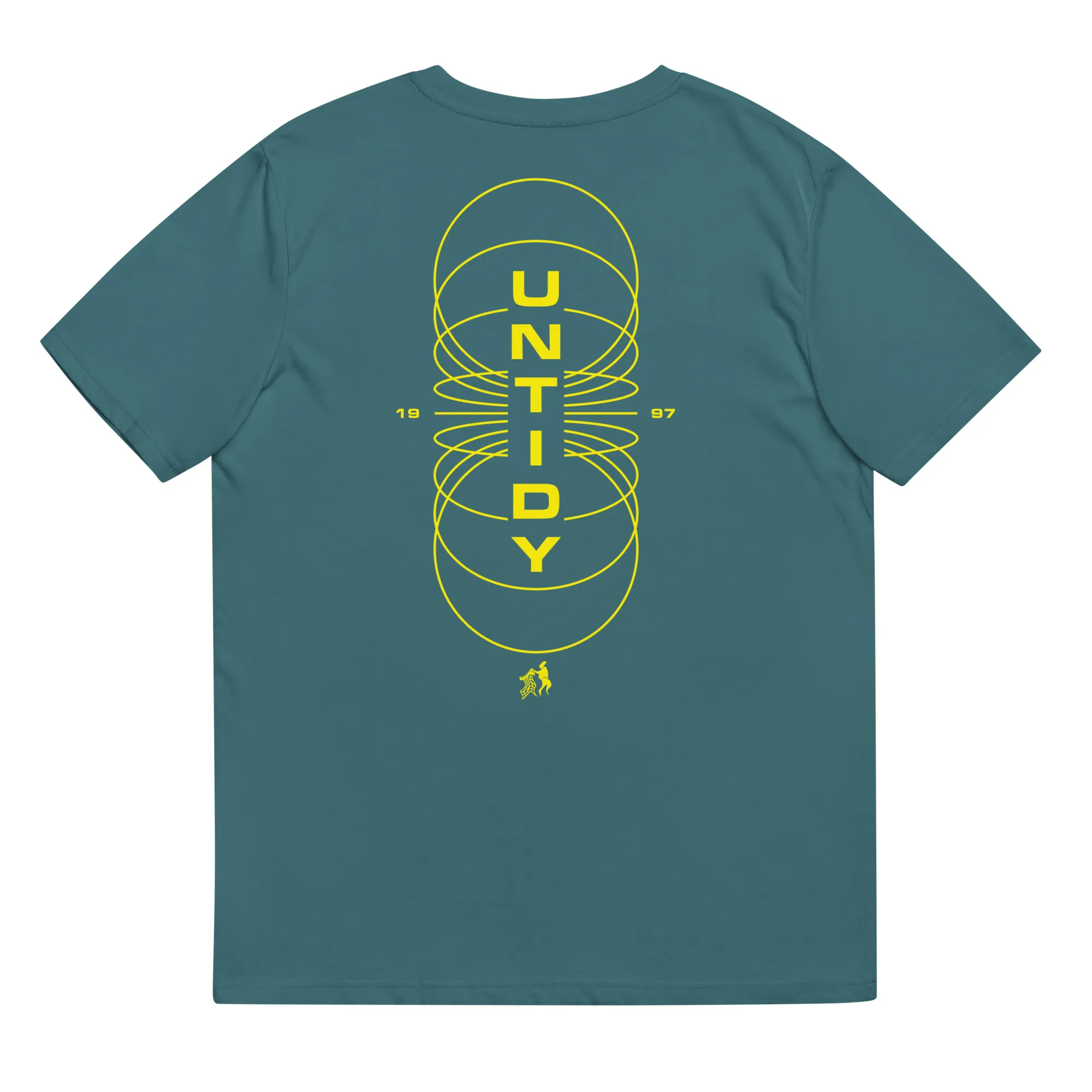 Men's Yellow Untidy Rings T-Shirt