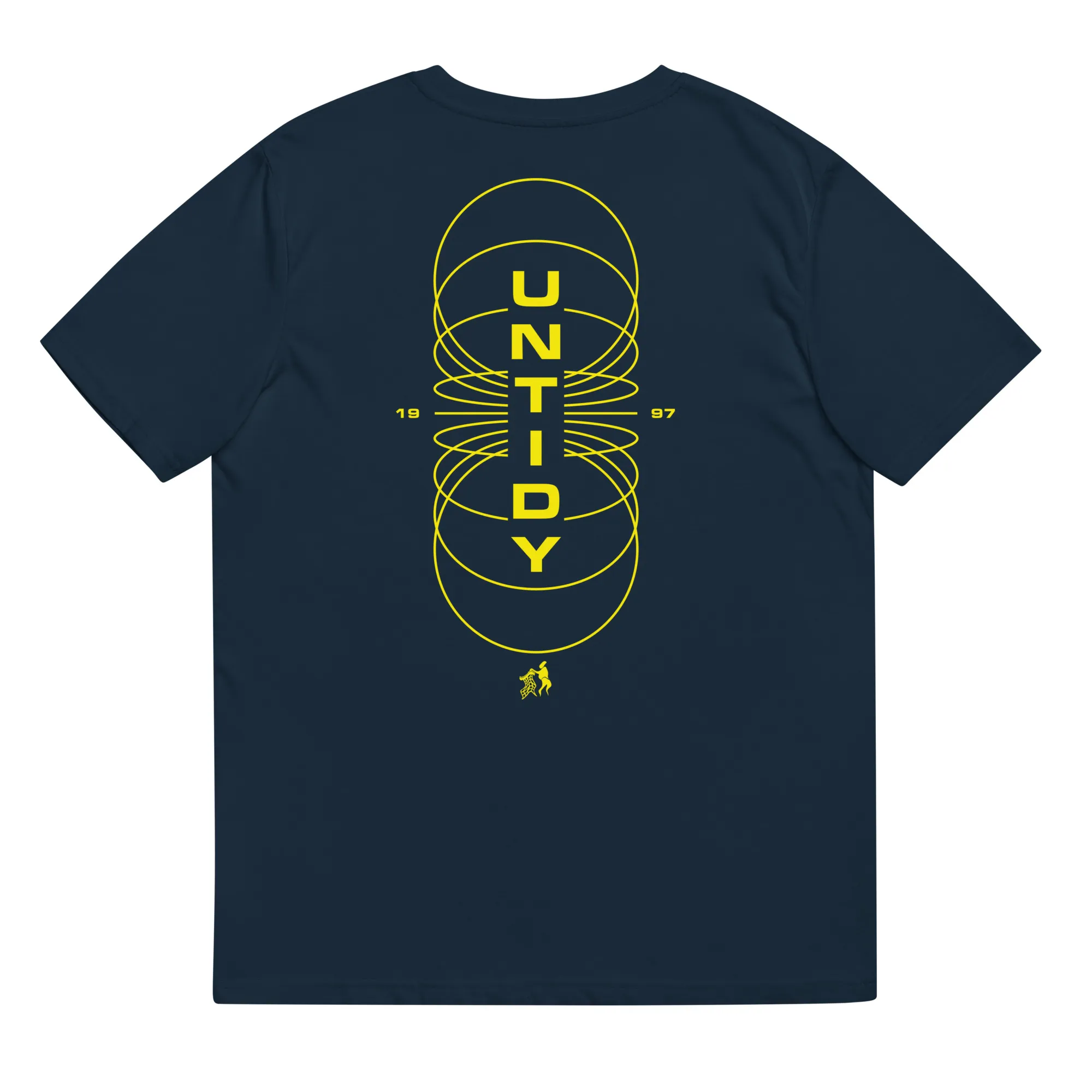 Men's Yellow Untidy Rings T-Shirt