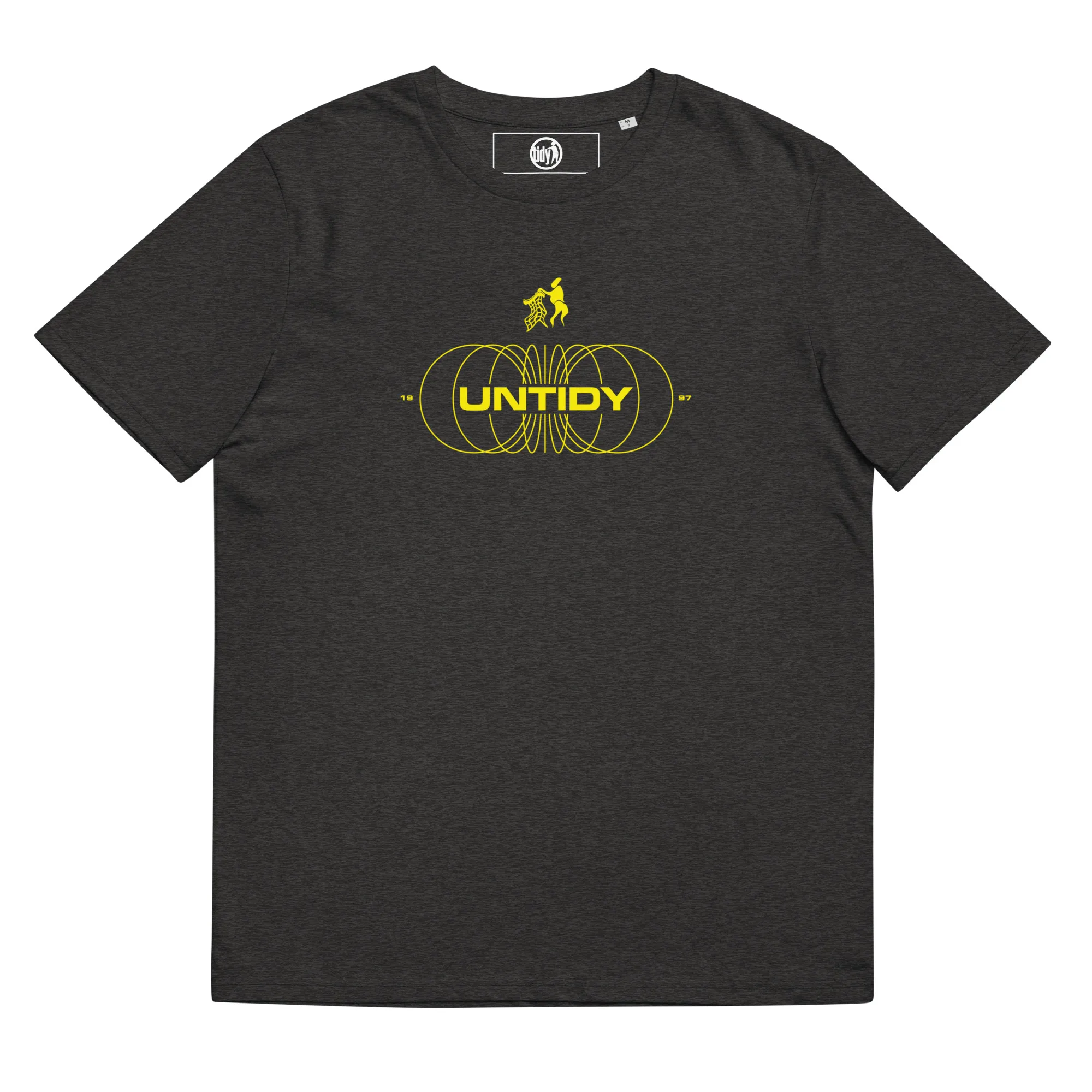 Men's Yellow Untidy Rings T-Shirt