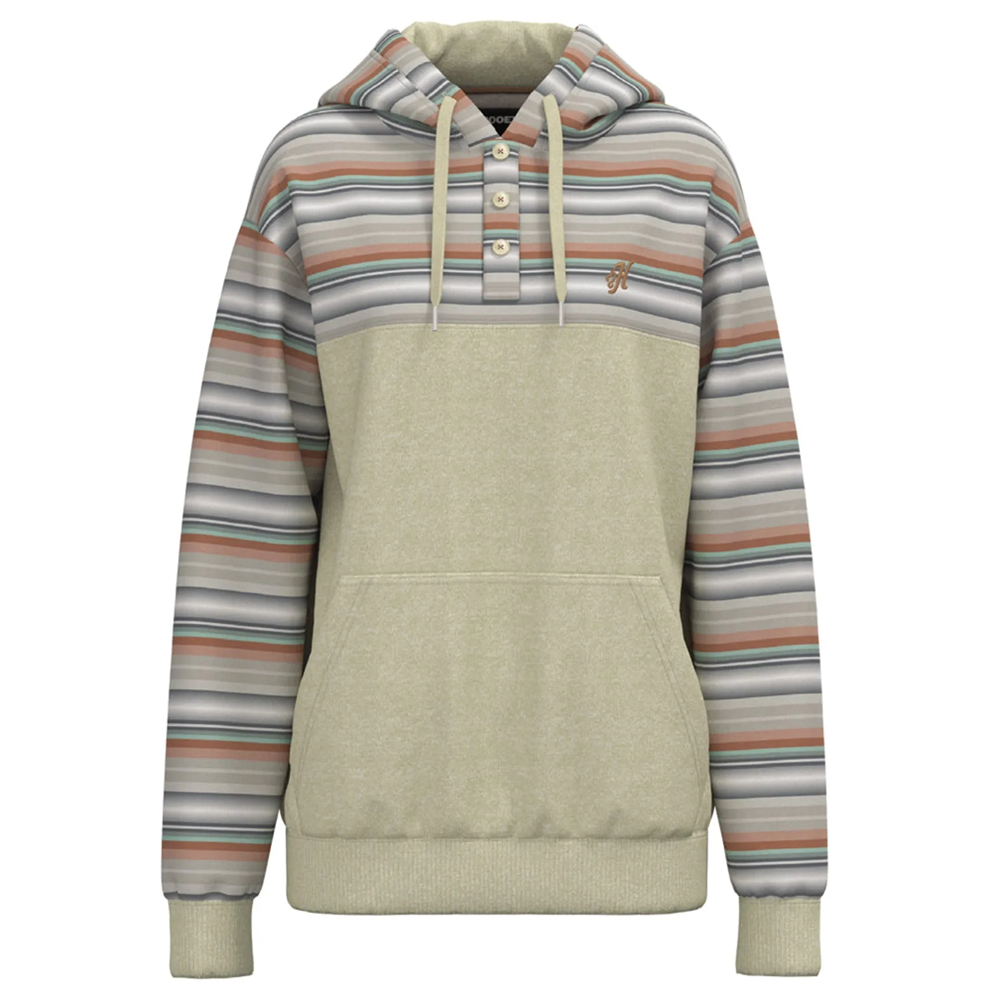 Men's Brown Aztec Summit Hoodie by Hooey