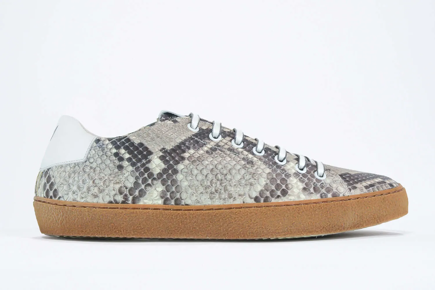 Men's Python Low Top Sneakers