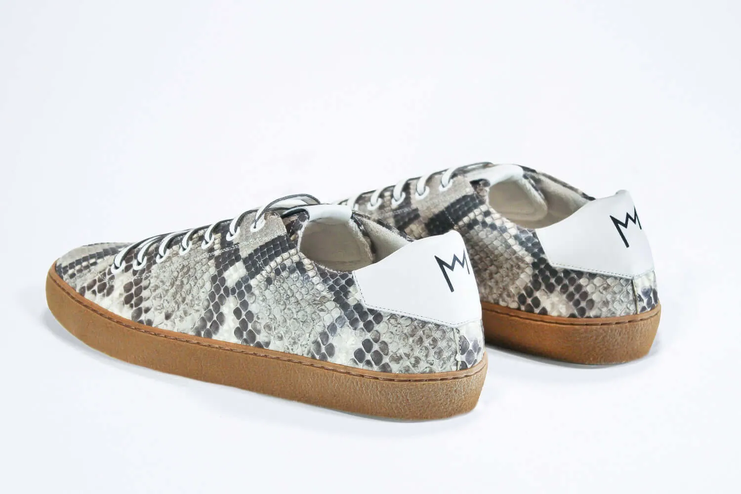 Men's Python Low Top Sneakers