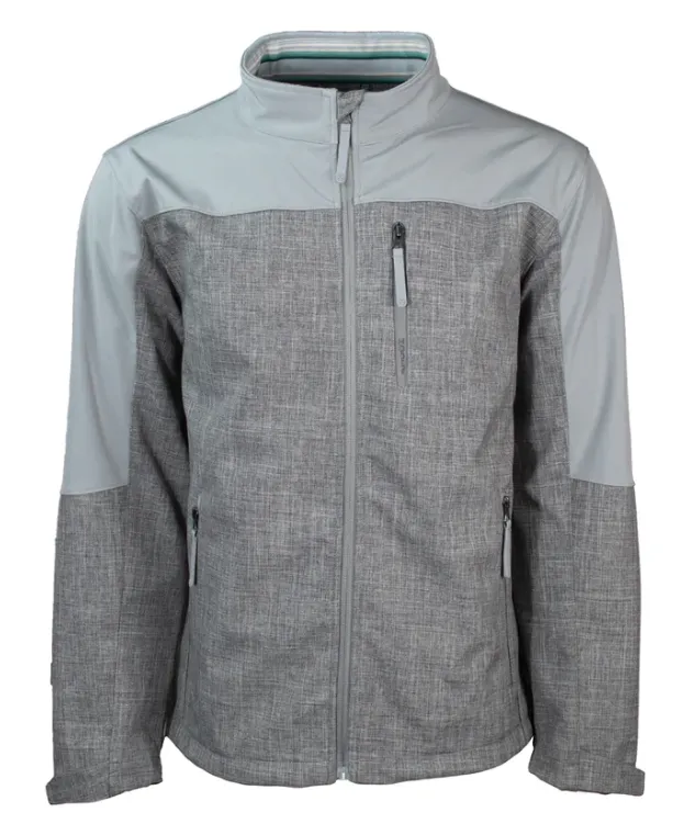 Grey Softshell Jacket for Men