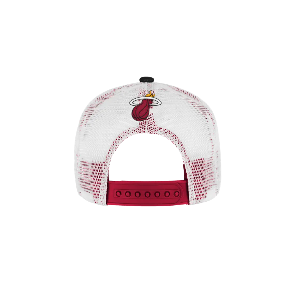 Youth Miami HEAT Trucker Snapback Hat