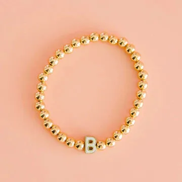 Monica Initial Bracelets