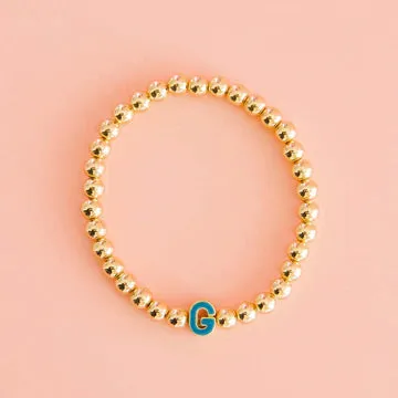 Monica Initial Bracelets