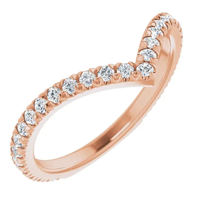 Morganite Set of 3 Stackable Rings