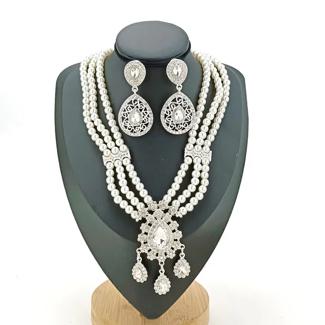 Pearl Jewelry Set