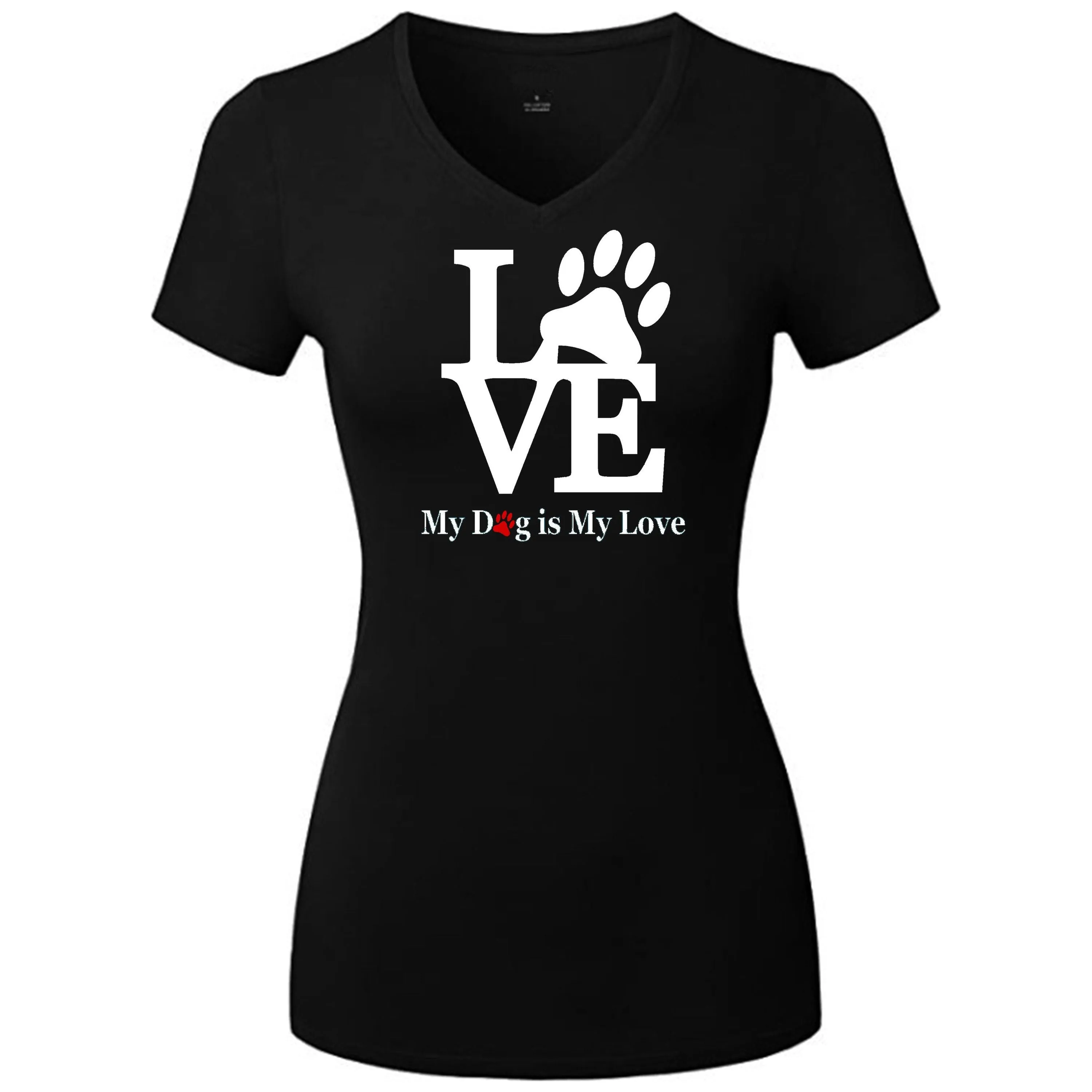 My Dog Is My Love Women's T-Shirt