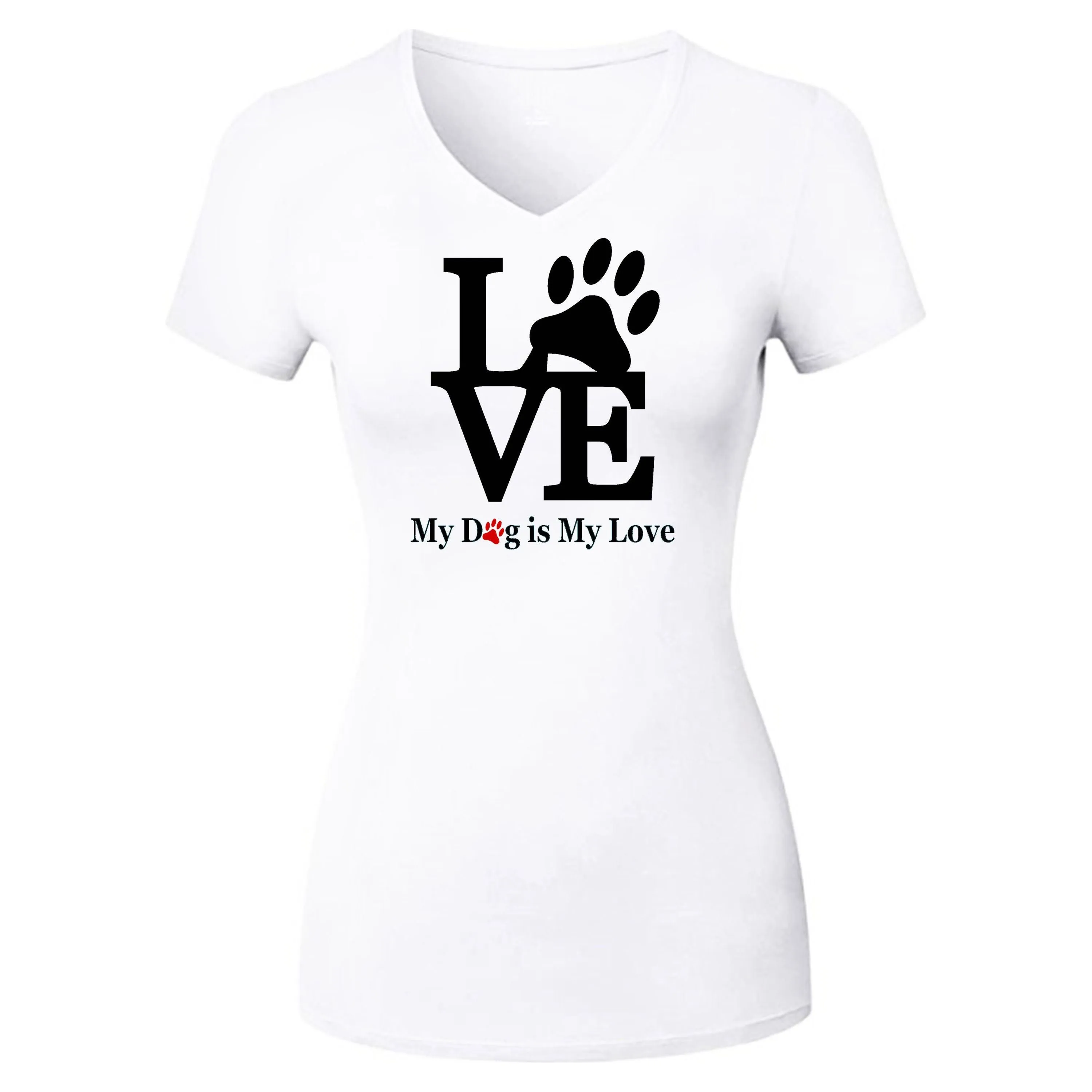 My Dog Is My Love Women's T-Shirt