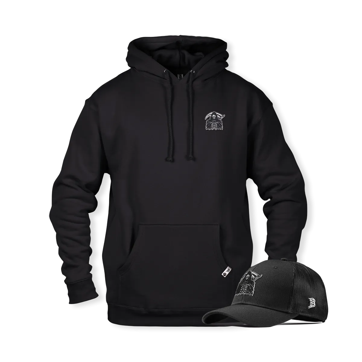 Glow Curved Trucker + Hoodie Bundle