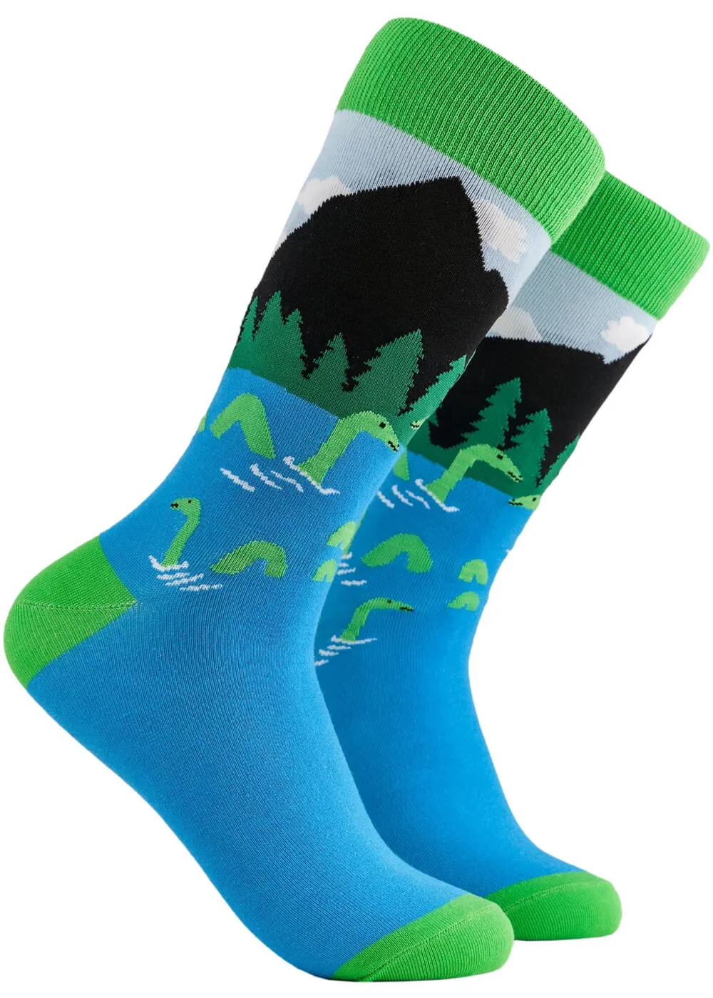 Soctopus Where's Wonder Land Socks Black