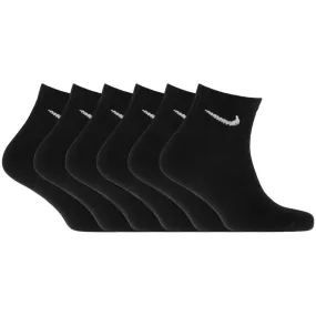 Black Nike 6 Pack Socks