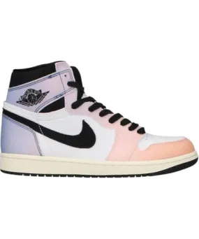 Nike Men's Jordan 1 Retro High Og Vivid Orange Black Iced Lilac True Blue Sail Sneaker