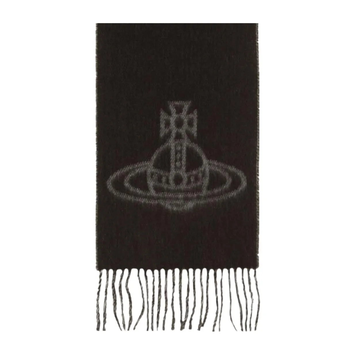 Vivienne Westwood Reversible Double Orb Logo Scarf