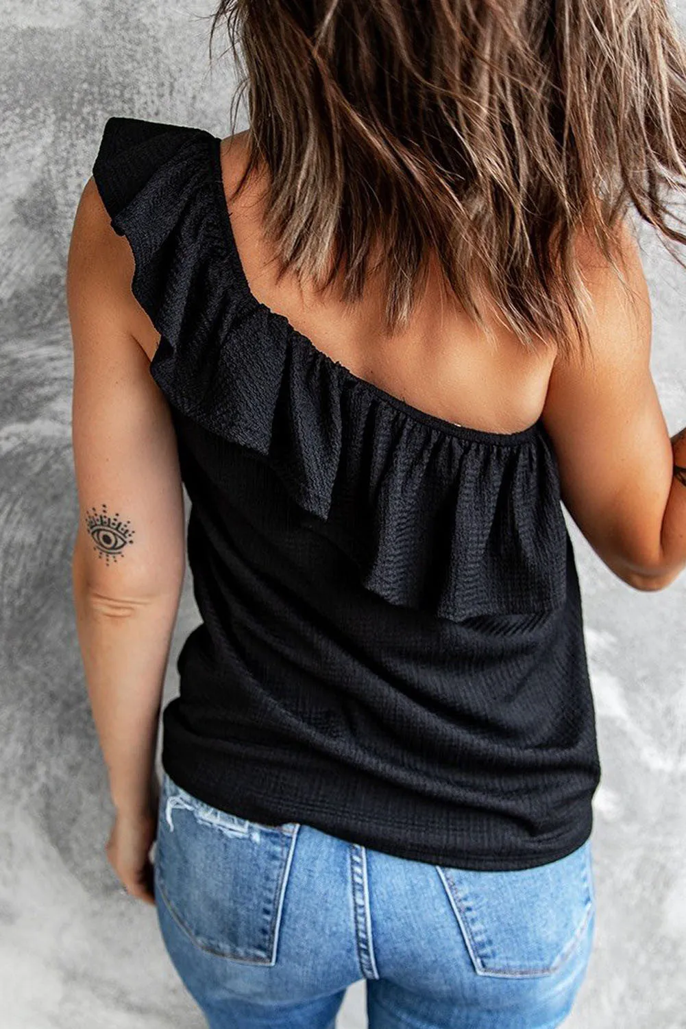 One Shoulder Tank Top