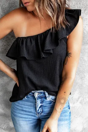 One Shoulder Tank Top