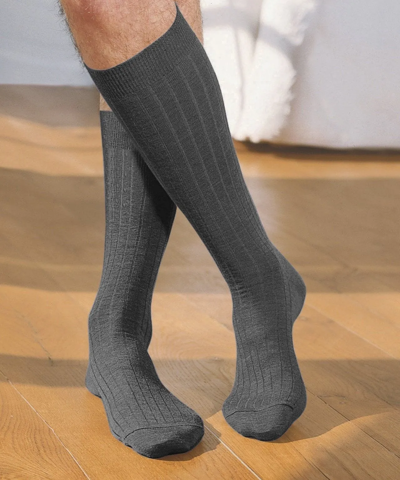 Pack of Knee Length Wool Socks