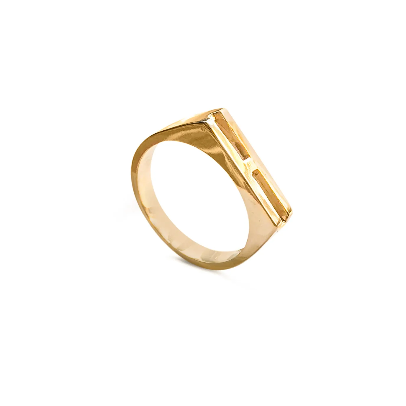 Stacking Initial Letter Rings