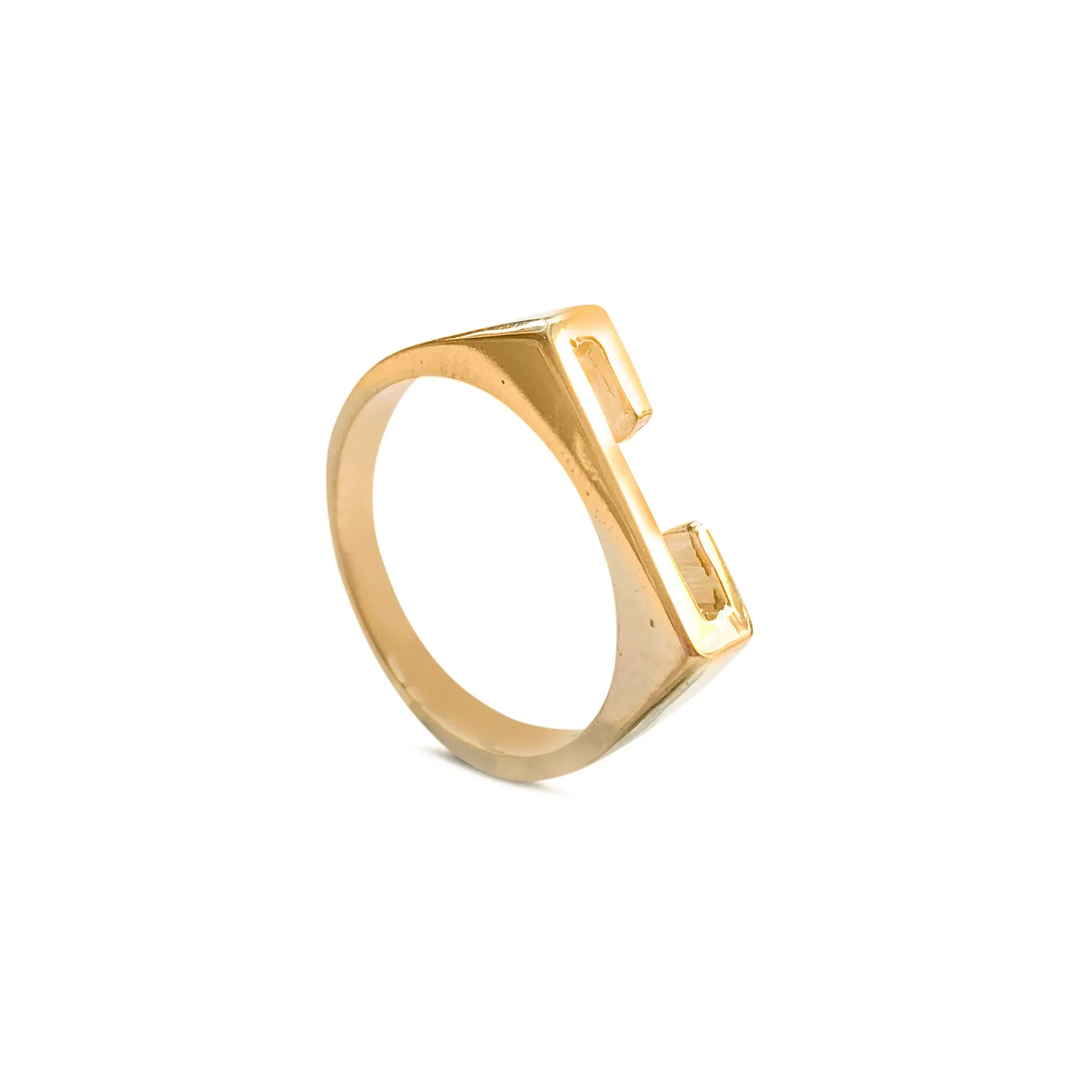 Stacking Initial Letter Rings