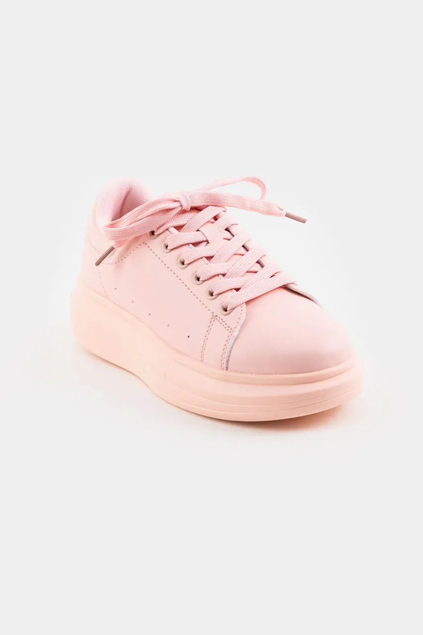 Pink Berness Platform Sneaker