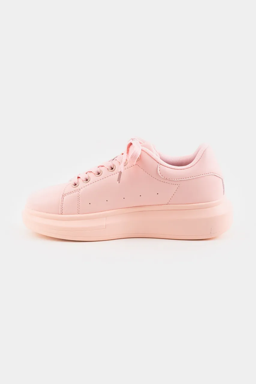 Pink Berness Platform Sneaker