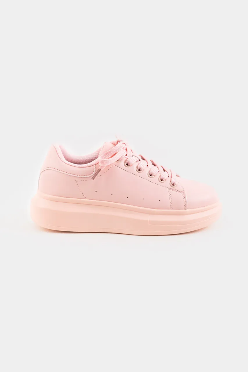 Pink Berness Platform Sneaker