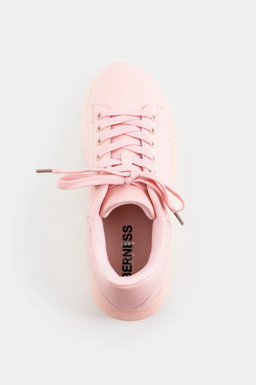 Pink Berness Platform Sneaker