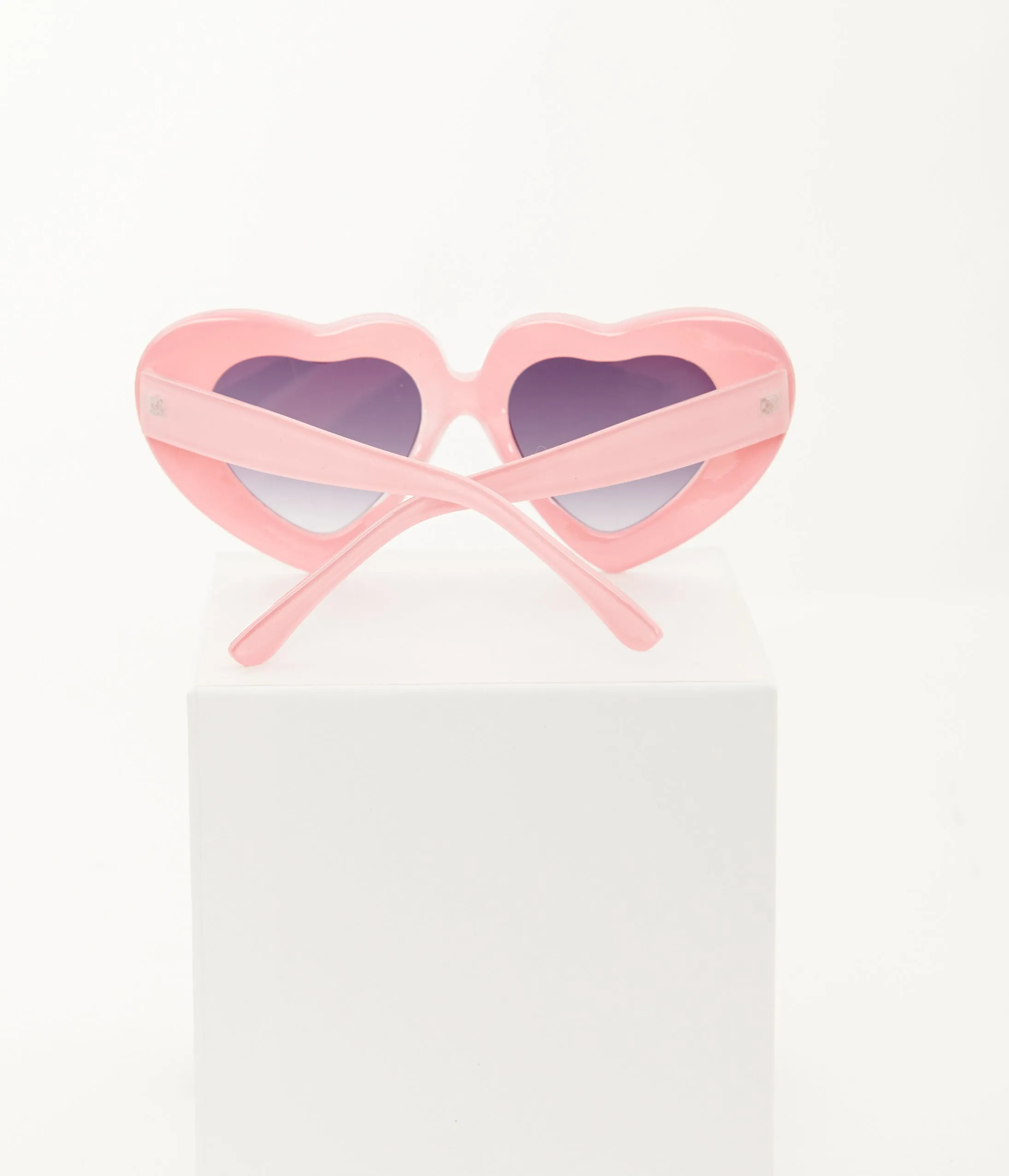 Pink Heart Sunglasses