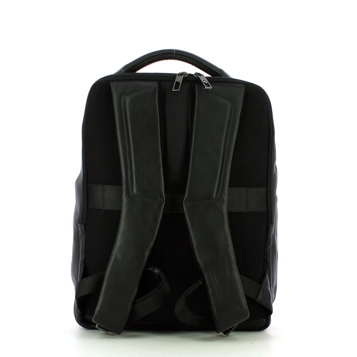 Piquadro Akron 15.6-inch Laptop Backpack with Lock - Black