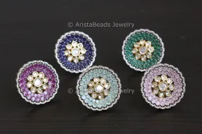 Polki Kundan Rings