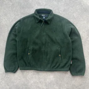 Vintage Ralph Lauren 1990s Polartec Fleece Harrington Jacket in XL