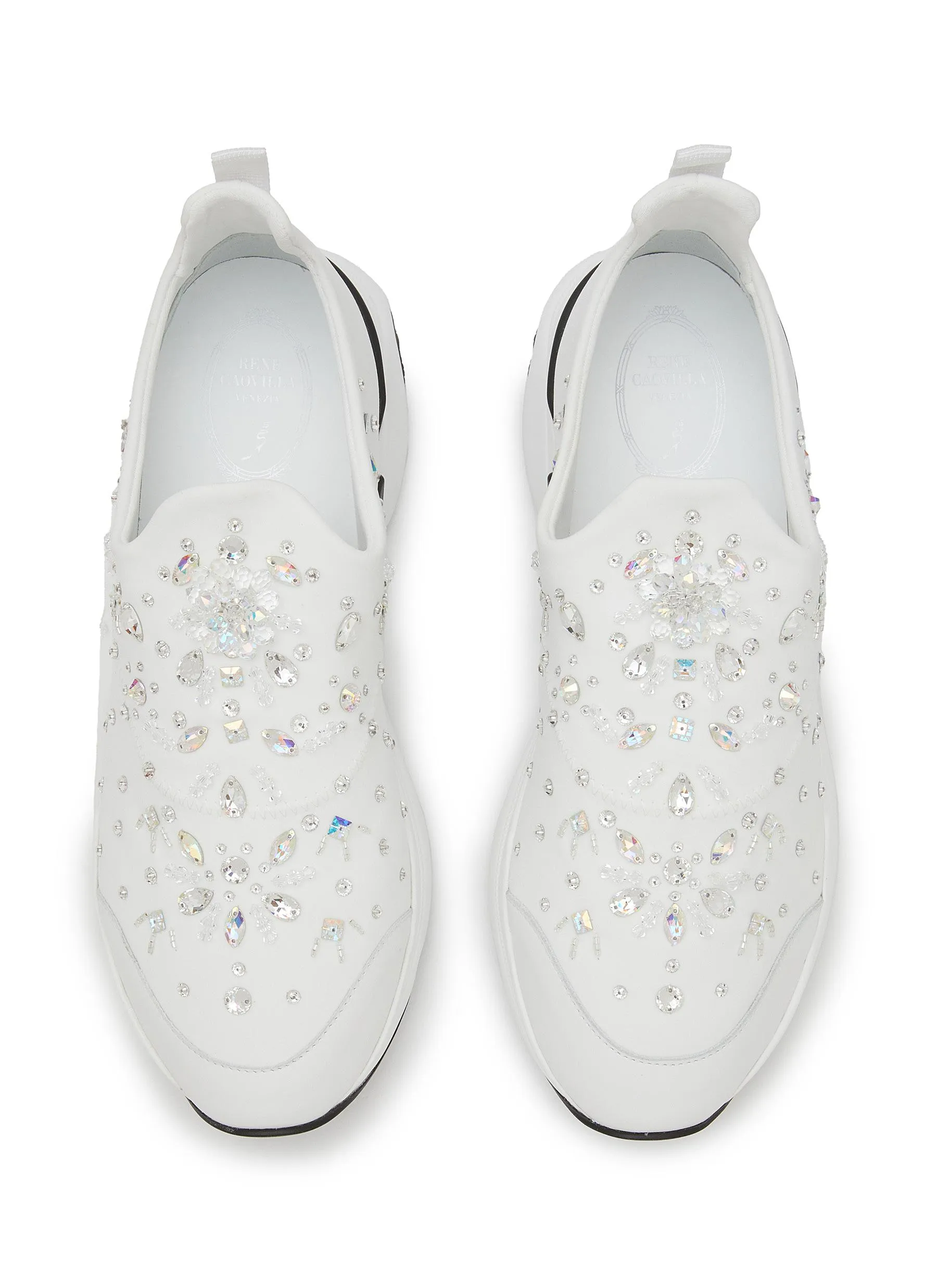 Rhinestone Embellished Sneakers