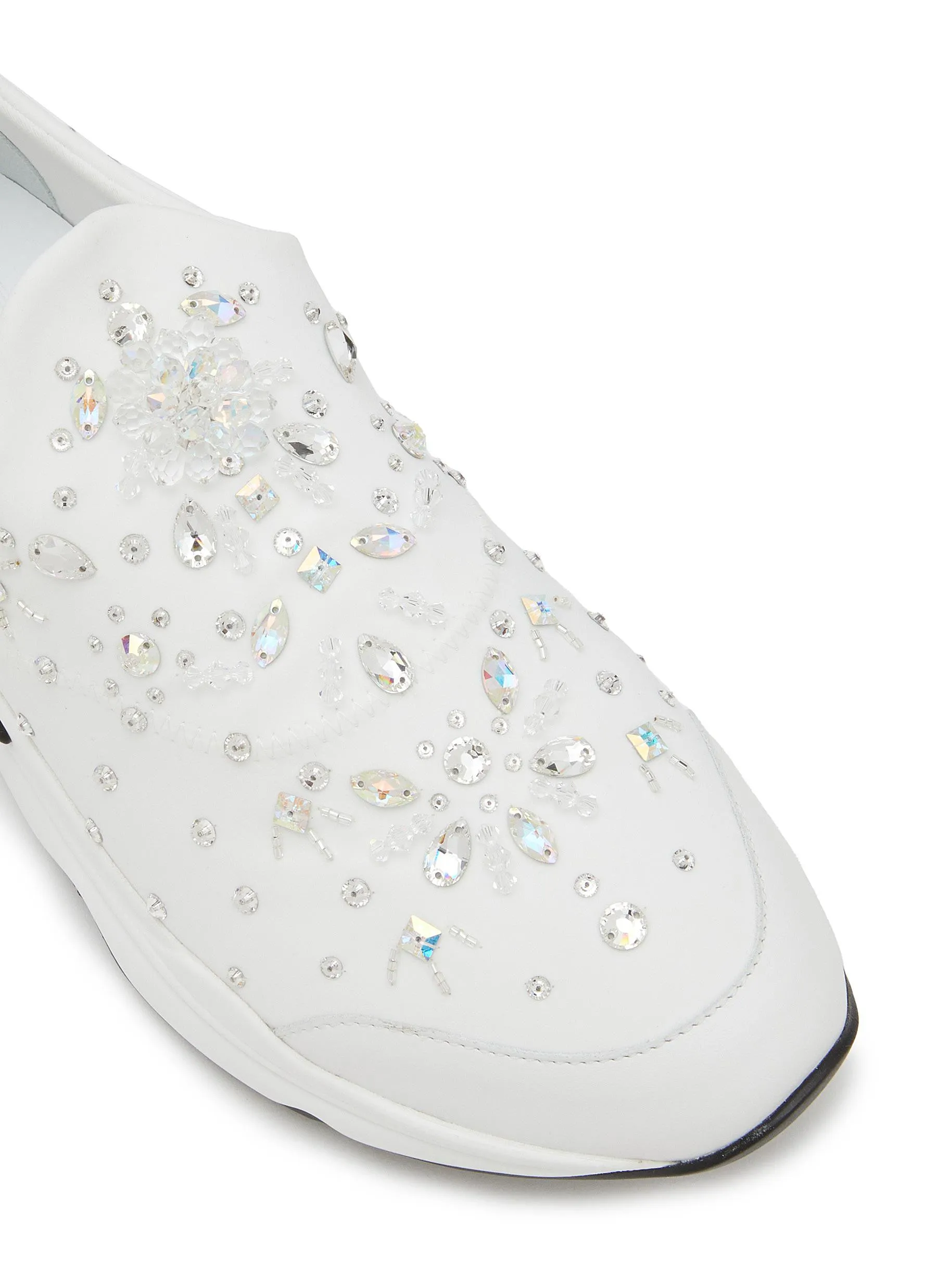 Rhinestone Embellished Sneakers