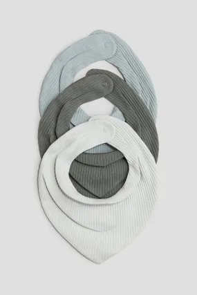 Ribbed Triangular Scarves Value Bundle