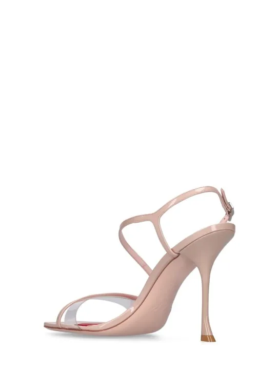 Roger Vivier PVC and Leather Sandals 100mm