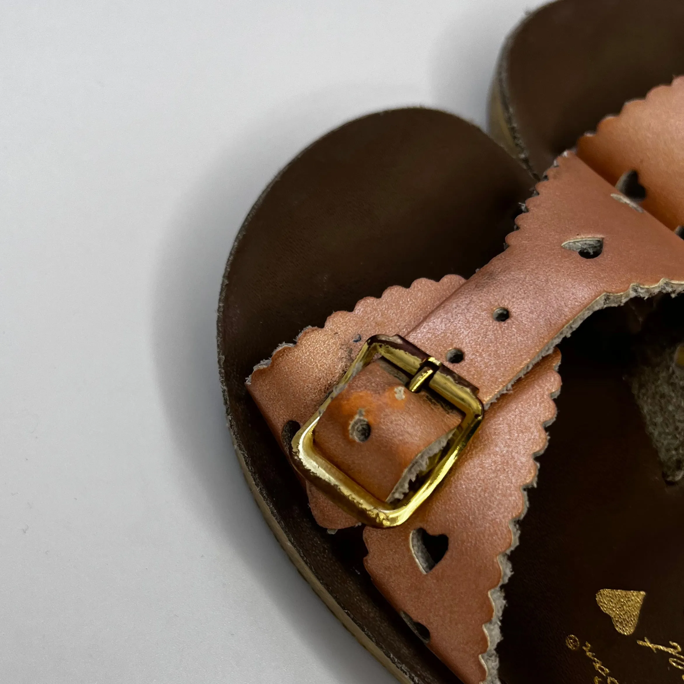 Size EU 23 Saltwater Sun-San Rose Gold Sweetheart Sandals