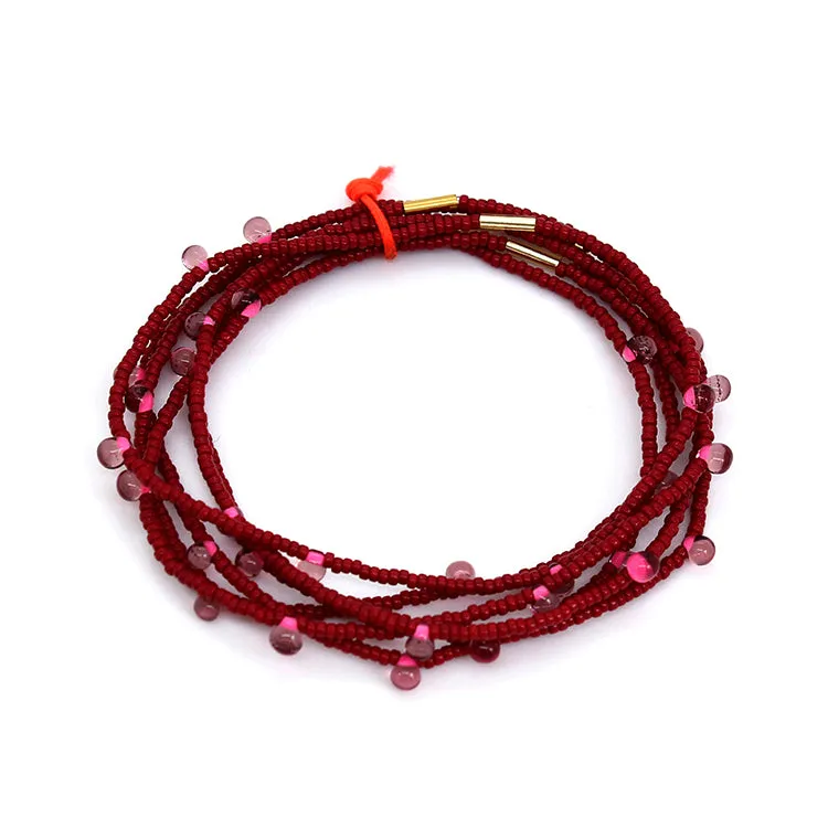 Ruby Candy Bracelets Set 6