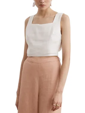 Sancia The Fidela Top White