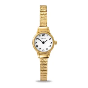 Ladies Expander Watch Gold Coloured Sekonda