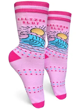 Seltzer Slut Women's Crew Socks