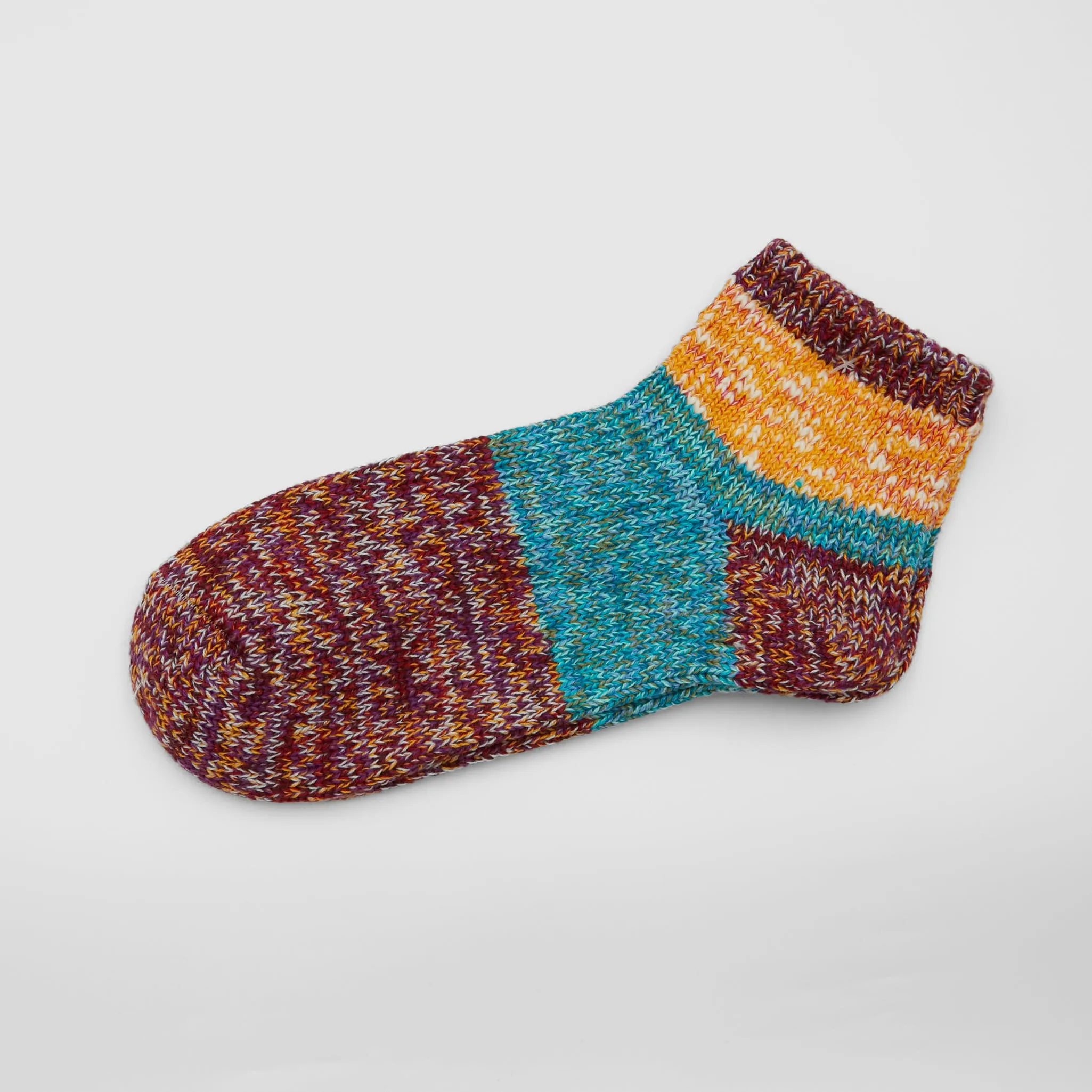 Short Van Gogh Multi Color Heather Socks