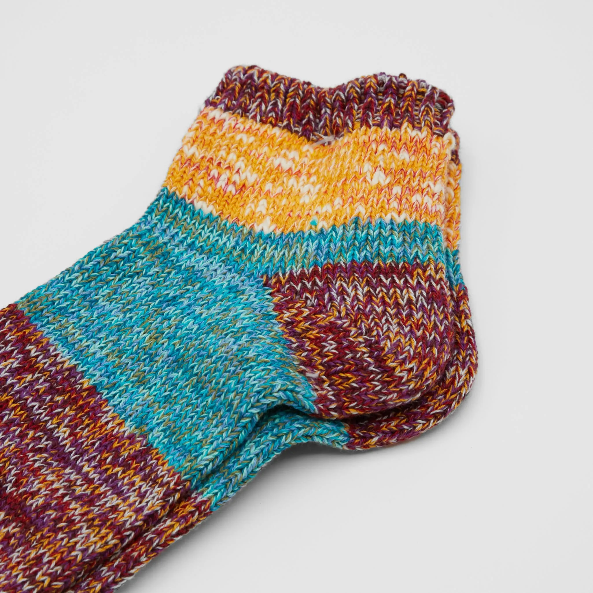 Short Van Gogh Multi Color Heather Socks