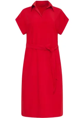 Red 70's Dress by Smashed Lemon