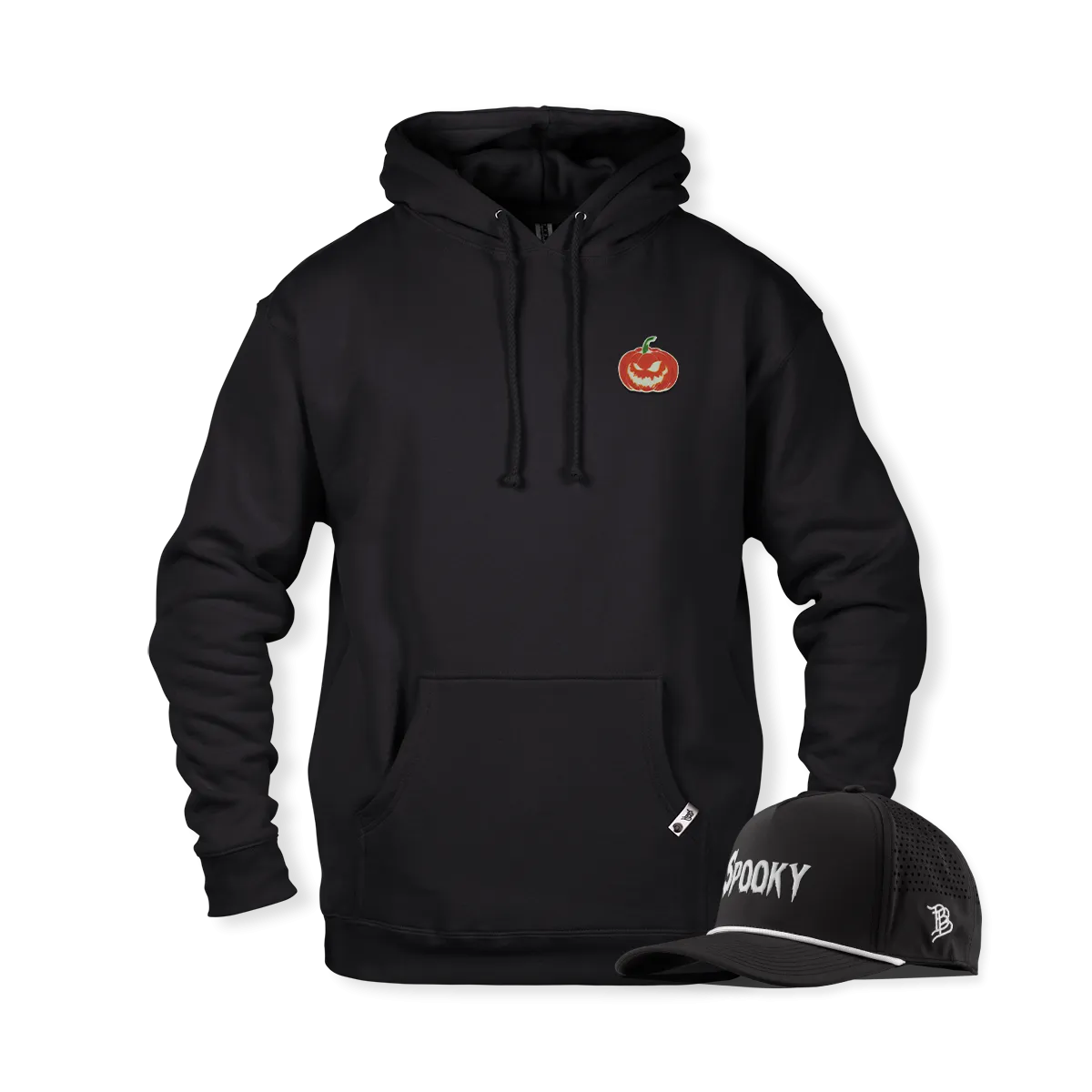 Halloween Glow 5 Panel Twine + Jack-O-Lantern Glow Hoodie Package