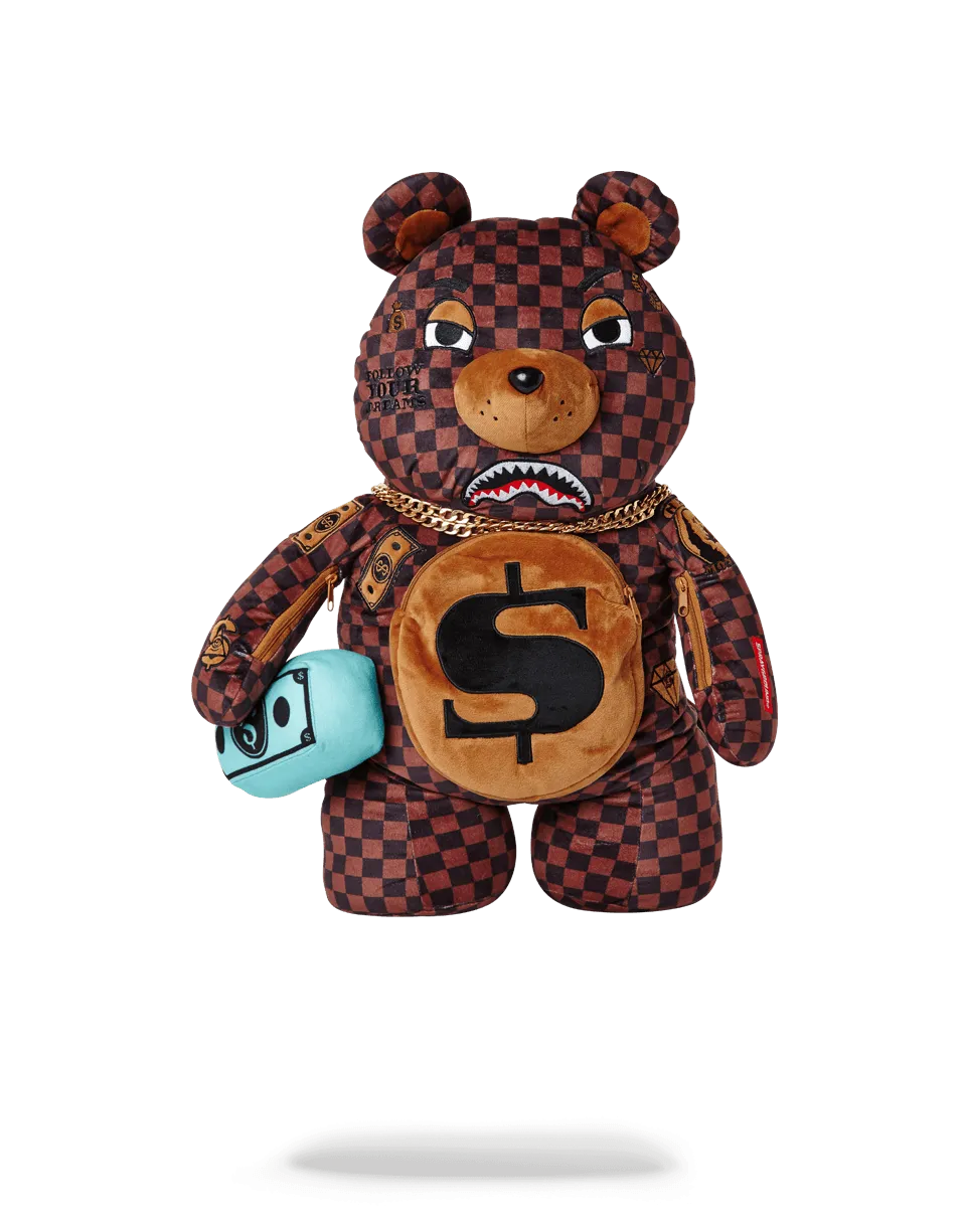 Paris Teddy Bear Backpack