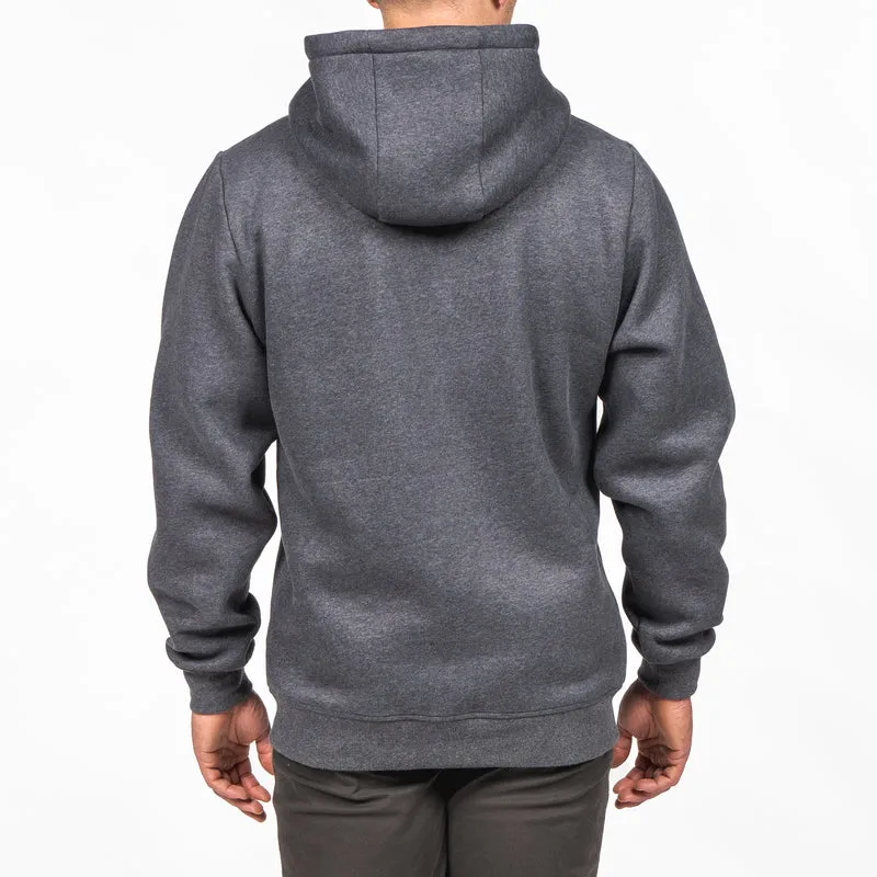 Stamped Dark Marle Hoodie by Hunters Element