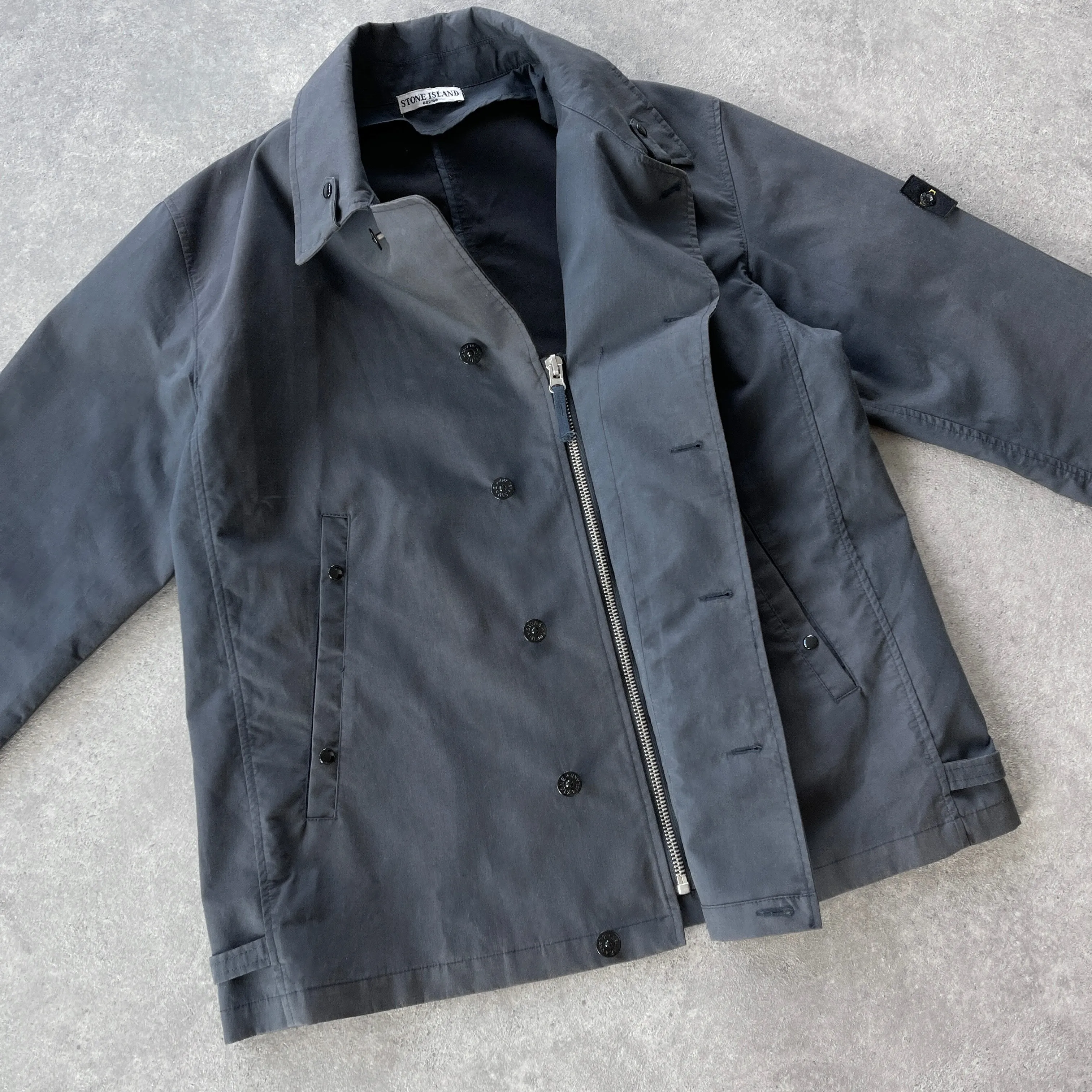 Stone Island S/S 2004 Rasso Gommato Jacket in XL