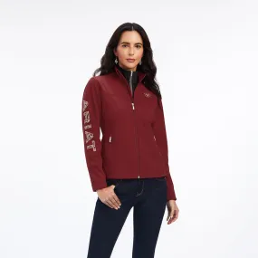 Heather Brown Team Softshell Jacket