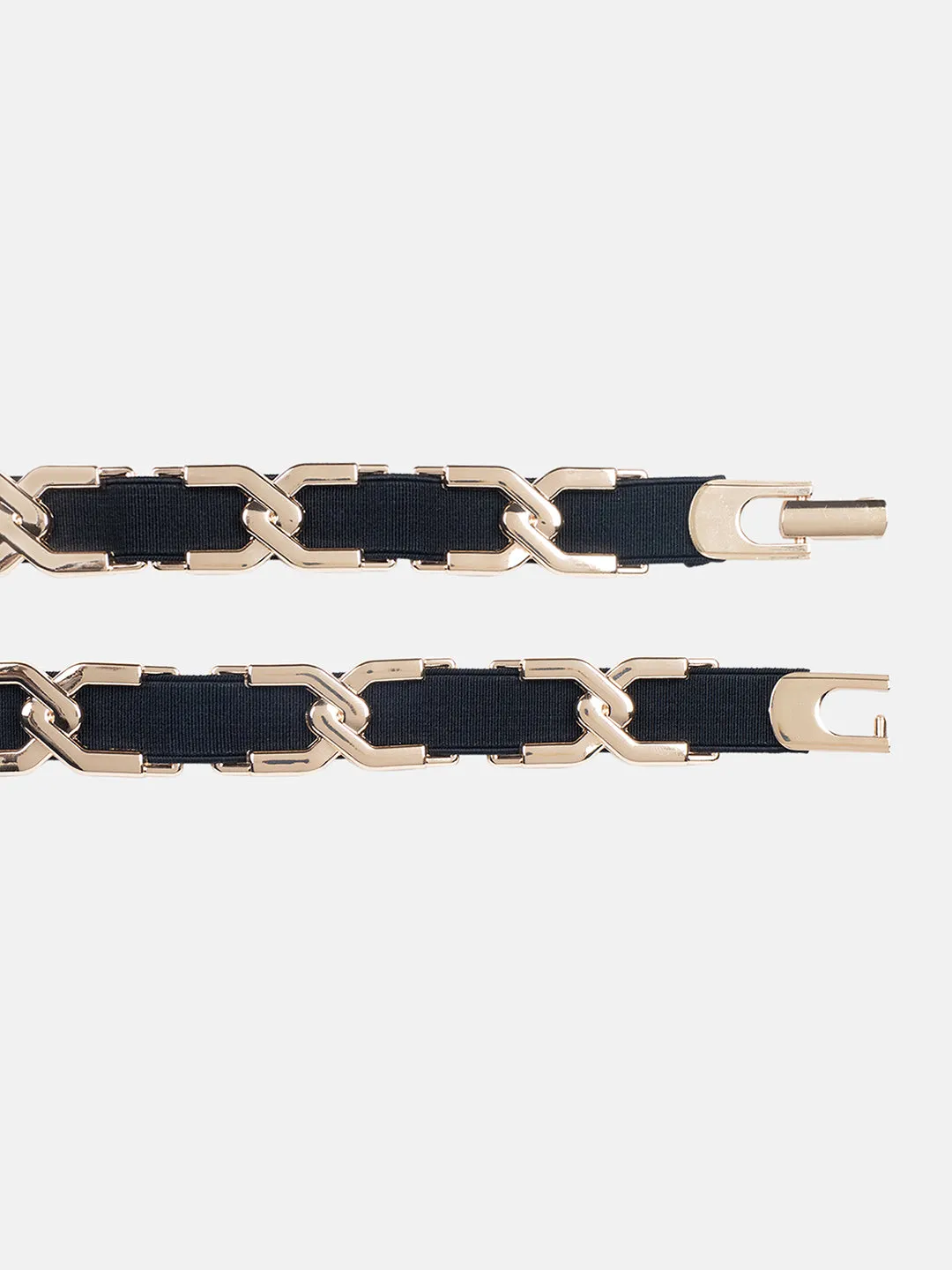 Metal Loop Skinny Belt